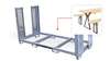 Transport container 20 Comfort Natural Transport container including 20 Comfort beer garden table sets in natural finish.