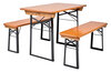 Small beer garden table sets Shorty pine The small beer garden table sets Shorty in the color pine.