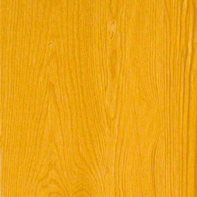 The wooden top of the beer garden table sets in ocre.