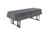 Outdoor table cover for the classic beer tent set The classic beer tent set is covered with the outdoor table cover.