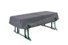 Outdoor table cover for the large beer tent set The large beer tent set is covered with the outdoor table cover.