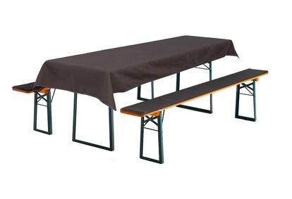 Beer bench cushion set for 220 cm sets, 3 cm thick for extra comfort.