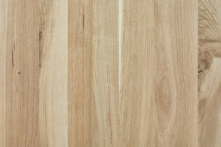 Il piano in legno del set di design Lago in rovere.
